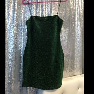 Beautiful shiny mini dress!